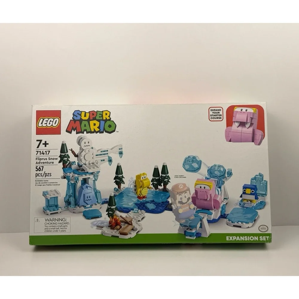 Lego 71417 Super Mario: Fliprus Snow Adventure 567 pcs/pzs